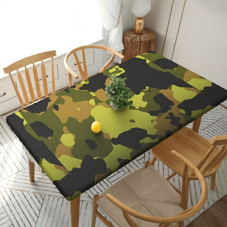 Home Deluxe Tablecloth Camouflage Background Waterproof Elastic Rim Edged Table Cover- For Christmas Parties And Picnics 5ft
Home Deluxe Tablecloth Camouflage Background Waterproof Elastic Rim Edged Table Cover- For Christmas Parties And Picnics 5ft