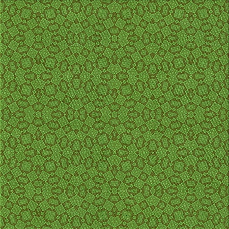 Ahgly Company Indoor Square Patterned Seaweed Green Area Rugs 4 Square