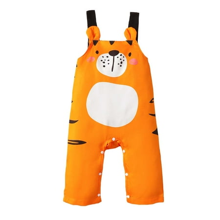 Kucnuzki Newborn Baby Boy Clothes 6 Months Summer Bodysuit 9 Months Sleeveless Overalls Jumpsuit Tiger Looking Basic Suspenders Pants Yellow
Kucnuzki Newborn Baby Boy Clothes 6 Months Summer Bodysuit 9 Months Sleeveless Overalls Jumpsuit Tiger Looking Basic Suspenders Pants Yellow