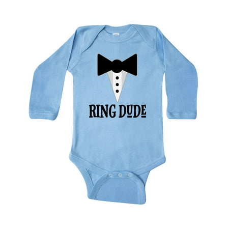 Inktastic Ring Dude Ringbearer Bridal Party Wedding Gift Baby Boy Long Sleeve Bodysuit
Inktastic Ring Dude Ringbearer Bridal Party Wedding Gift Baby Boy Long Sleeve Bodysuit