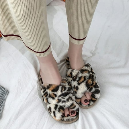 Wesracia slippers Women Warm Leopard Plush Soft Slippers Indoors Anti-slip Floor Bedroom Shoes Adult Shoes for ladies summer
Wesracia slippers Women Warm Leopard Plush Soft Slippers Indoors Anti-slip Floor Bedroom Shoes Adult Shoes for ladies summer