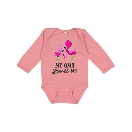 Inktastic My Oma Loves Me with Two Flamingos Gift Baby Boy or Baby Girl Long Sleeve Bodysuit
Inktastic My Oma Loves Me with Two Flamingos Gift Baby Boy or Baby Girl Long Sleeve Bodysuit