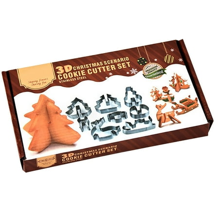 Buodes Ice Pop MoldChristmas Cookie Stainless Steel Cake Mold Merry Christmas Decoration for Home
Buodes Ice Pop MoldChristmas Cookie Stainless Steel Cake Mold Merry Christmas Decoration for Home