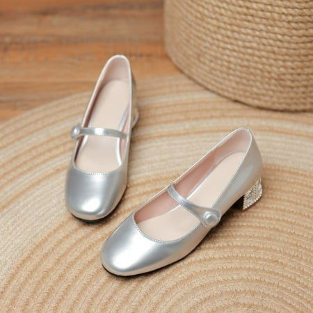 Girls‘ silver High Heels Performance Shoes Children‘s Crystal Shoes Girls Piano Show Shoes with Dress Shoes
Girls‘ silver High Heels Performance Shoes Children‘s Crystal Shoes Girls Piano Show Shoes with Dress Shoes