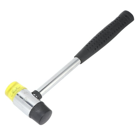 Rubber Hammer Double Head Wide Use Comfortable Holding Portable Non Slip Thread Embedded For Installation Φ30mm 255mm
Rubber Hammer Double Head Wide Use Comfortable Holding Portable Non Slip Thread Embedded For Installation Φ30mm 255mm