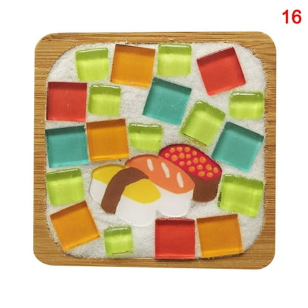 Mosaic Coasters DIY Handmade Material Package Mixed Colors Children Toys Decorations Gift New
Mosaic Coasters DIY Handmade Material Package Mixed Colors Children Toys Decorations Gift New
