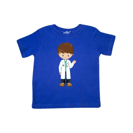 Inktastic Cute Boy Doctor Brown Hair Boy Wearing Lab Coat Gift Toddler Boy Girl T-Shirt
Inktastic Cute Boy Doctor Brown Hair Boy Wearing Lab Coat Gift Toddler Boy Girl T-Shirt