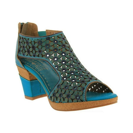 Women s L Artiste by Spring Step Hibiskus Open Toe Bootie