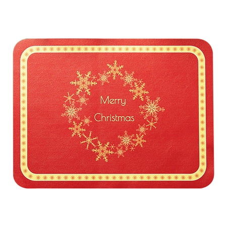 WMYBD Place Mats Washable Heat Resistant Placemats Christmas Leather Placemats Waterproof And Oil-Proof Dining Table Insulation Pads Household Anti-Scalding Pads
WMYBD Place Mats Washable Heat Resistant Placemats Christmas Leather Placemats Waterproof And Oil-Proof Dining Table Insulation Pads Household Anti-Scalding Pads