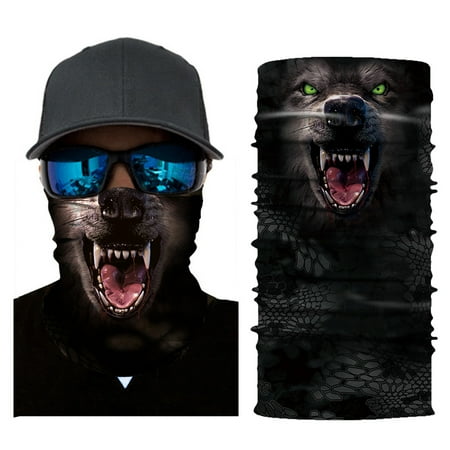 Tuscom Cycling Motorcycle Head Scarf Neck Warmer Face Mask Ski Balaclava Headband