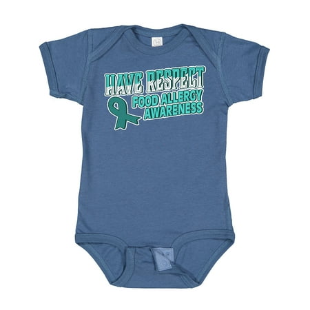 Inktastic Have Respect Food Allergy Awareness Gift Baby Boy or Baby Girl Bodysuit
