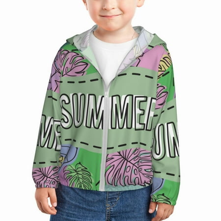 Goofa Summer Printed Kids Zip-Up Hoodie Girls Boys UPF50+ Sun Protection Jacket Hooded Cooling Shirt-2 Years
Goofa Summer Printed Kids Zip-Up Hoodie Girls Boys UPF50+ Sun Protection Jacket Hooded Cooling Shirt-2 Years