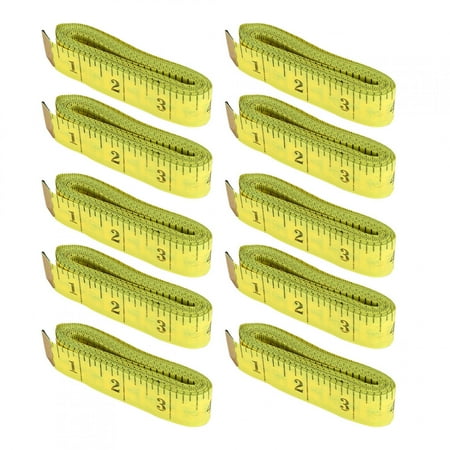 Tailor Tape Soft Sewing Ruler Soft Measuring Tape Body Measuring Ruler Flat Tape 10pcs 2.0 X 300cm Tailor Tape Double Scale Flexible Ruler For Weight Loss Body MeasurementYellow
Tailor Tape Soft Sewing Ruler Soft Measuring Tape Body Measuring Ruler Flat Tape 10pcs 2.0 X 300cm Tailor Tape Double Scale Flexible Ruler For Weight Loss Body MeasurementYellow