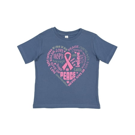 Inktastic Breast Cancer Awareness Heart Words Gift Toddler Boy or Toddler Girl T-Shirt
Inktastic Breast Cancer Awareness Heart Words Gift Toddler Boy or Toddler Girl T-Shirt