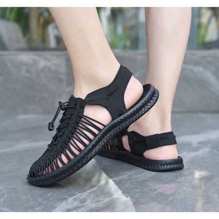 Sandal Closed Toe Outdoor Sport Beach Woven Hollow Out Shoes Causal Sandal for MenBlack 40
Sandal Closed Toe Outdoor Sport Beach Woven Hollow Out Shoes Causal Sandal for MenBlack 40