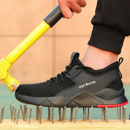 WQJNWEQ Men Steel Toe Trainers Work Shoes Women Breathable Sneakers Work Shoes Solid Male Fall on Sale
WQJNWEQ Men Steel Toe Trainers Work Shoes Women Breathable Sneakers Work Shoes Solid Male Fall on Sale