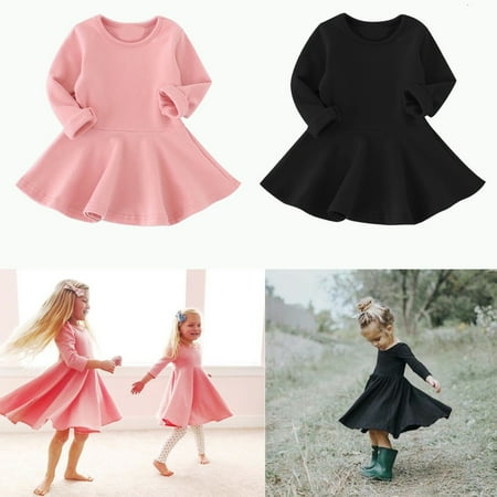 Kids Toddler Baby Girls Dresses Pageant Long Sleeve Swing Tutu Party Princess Dress Clothes 1-5T
Kids Toddler Baby Girls Dresses Pageant Long Sleeve Swing Tutu Party Princess Dress Clothes 1-5T