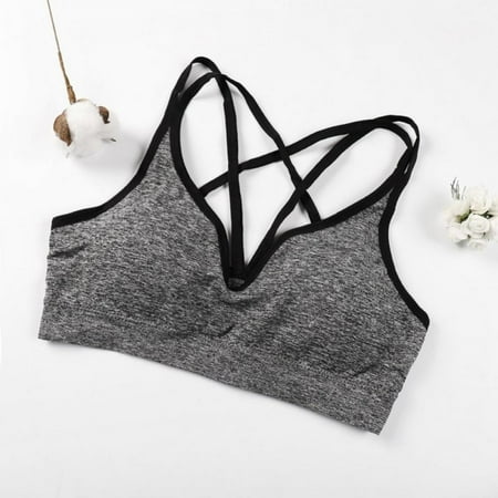 Promotion Big Clear! Female Charming Cross Strap Back Bras Push Up Padded Bras Fitness Seamless Crop Tops Charming Bra Brassiere Bralette Underwear Black
Promotion Big Clear! Female Charming Cross Strap Back Bras Push Up Padded Bras Fitness Seamless Crop Tops Charming Bra Brassiere Bralette Underwear Black