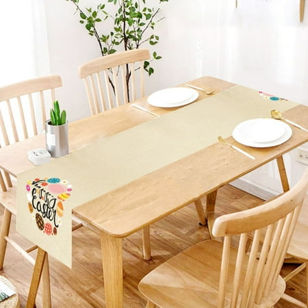 HANXIULIN Easter Table Flag Holiday Bunny Egg Little Printed Vintage Easter Decor Linen Tablecloth Easter Home Decorations Holiday Home Decor
HANXIULIN Easter Table Flag Holiday Bunny Egg Little Printed Vintage Easter Decor Linen Tablecloth Easter Home Decorations Holiday Home Decor