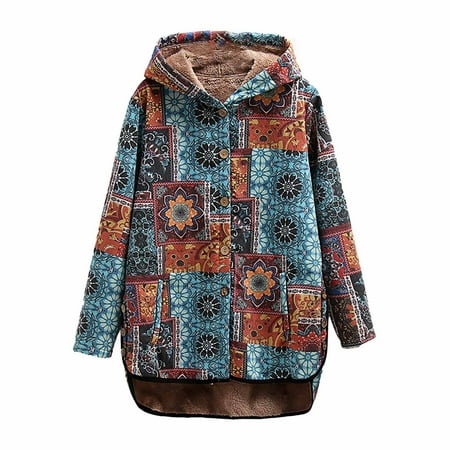 Women Warm Jackets with Hoodie Women Ethnic Printing Hoodies Plush Splicing Zipper Cardigan Long Womens Cardigan Zip up Warm Sweaters for Women Maternity plus Size Jacket Long Warm Jacket
Women Warm Jackets with Hoodie Women Ethnic Printing Hoodies Plush Splicing Zipper Cardigan Long Womens Cardigan Zip up Warm Sweaters for Women Maternity plus Size Jacket Long Warm Jacket