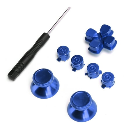 Metal Buttons For Thumbstick Accessory For Durable With Screw Driver For Replacement Accessory Blue
Metal Buttons For Thumbstick Accessory For Durable With Screw Driver For Replacement Accessory Blue