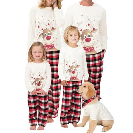 Sunisery Family Matching Christmas Pajamas Set Women Baby Kids Deer Sleepwear Nightwear
Sunisery Family Matching Christmas Pajamas Set Women Baby Kids Deer Sleepwear Nightwear