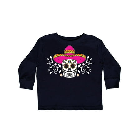 Inktastic Sugar Skull Illustration with Floral Filigree Cinco De Mayo Gift Toddler Boy or Toddler Girl Long Sleeve T-Shirt
Inktastic Sugar Skull Illustration with Floral Filigree Cinco De Mayo Gift Toddler Boy or Toddler Girl Long Sleeve T-Shirt