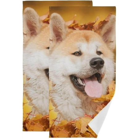 SKYSONIC 2 Pack Autumn Dog Animals Dish Towels Kitchen Towel Fall Leaves Hand Towels Ultra Soft and Absorbent Decorative Fingertip Face Towel for Bathroom Hotel 28.3 x14.4
SKYSONIC 2 Pack Autumn Dog Animals Dish Towels Kitchen Towel Fall Leaves Hand Towels Ultra Soft and Absorbent Decorative Fingertip Face Towel for Bathroom Hotel 28.3 x14.4