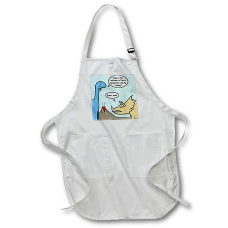 3dRose Dinosaur Failed Volcano Offsets Program Full Length Apron 22 by 30-inch White With Pockets
3dRose Dinosaur Failed Volcano Offsets Program Full Length Apron 22 by 30-inch White With Pockets