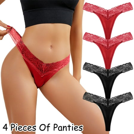 Lingerie Sets for Women Underpants Lace Panties For Womens Underwear Bikini Solid Briefs Knickers Christmas Gift 4 Pieces Cotton
Lingerie Sets for Women Underpants Lace Panties For Womens Underwear Bikini Solid Briefs Knickers Christmas Gift 4 Pieces Cotton