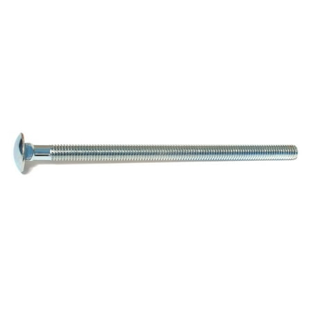 3/8 -16 x 6-1/2 Zinc Plated Grade 2 / A307 Carriage Bolts (50 pcs)