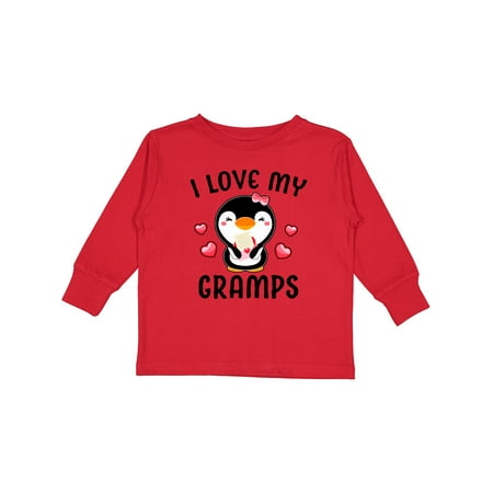 Inktastic I Love My Gramps with Cute Penguin and Hearts Gift Toddler Toddler Girl Long Sleeve T-Shirt
Inktastic I Love My Gramps with Cute Penguin and Hearts Gift Toddler Toddler Girl Long Sleeve T-Shirt