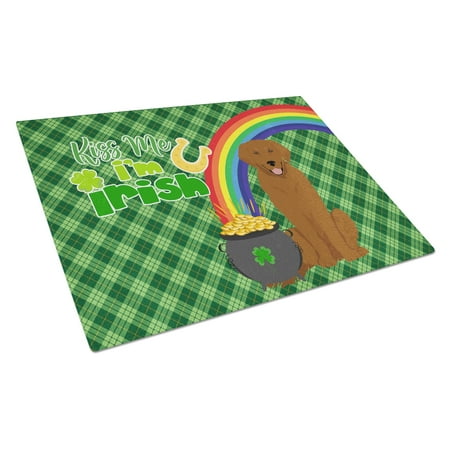 Mahogany Golden Retriever St. Patrick s Day Glass Cutting Board Large 12 in x 15 in
Mahogany Golden Retriever St. Patrick s Day Glass Cutting Board Large 12 in x 15 in