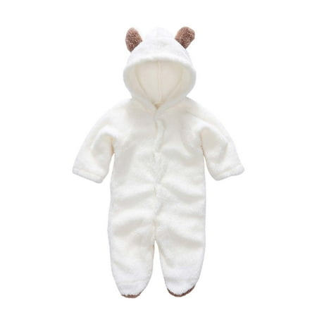 Yyeselk Newborn Baby Fleece Snowsuit Winter Cartoon Warm Hooded Romper Jumpsuit Outfits For Girls Boys
Yyeselk Newborn Baby Fleece Snowsuit Winter Cartoon Warm Hooded Romper Jumpsuit Outfits For Girls Boys