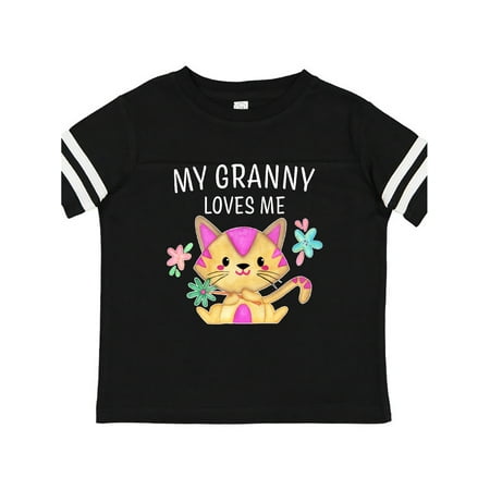 Inktastic My Granny Loves Me with Cute Kitten and Flowers Gift Toddler Boy or Toddler Girl T-Shirt
Inktastic My Granny Loves Me with Cute Kitten and Flowers Gift Toddler Boy or Toddler Girl T-Shirt