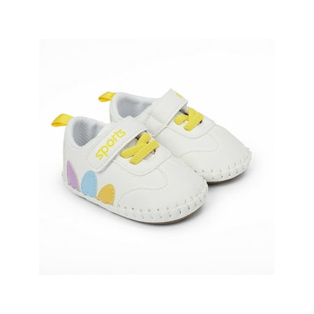 Wazshop Infant Crib Shoe First Walker Walking Sneakers Non-slip Shoes Low Top Rubber Soft Sole Moccasins Flats Newborn Magic Tape Comfort Yellow 12-18 months
Wazshop Infant Crib Shoe First Walker Walking Sneakers Non-slip Shoes Low Top Rubber Soft Sole Moccasins Flats Newborn Magic Tape Comfort Yellow 12-18 months