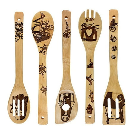 5pcs/set Halloween Bamboo Spatula Set Slick Halloween Print Kitchen Party Eco-Friendly
5pcs/set Halloween Bamboo Spatula Set Slick Halloween Print Kitchen Party Eco-Friendly
