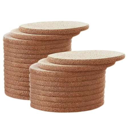 25Pack Cork Coasters for Drinks Bar Coasters Absorbent Heat Resistant Reusable Saucers for Drink Wine Glasses Cups Mugs
25Pack Cork Coasters for Drinks Bar Coasters Absorbent Heat Resistant Reusable Saucers for Drink Wine Glasses Cups Mugs