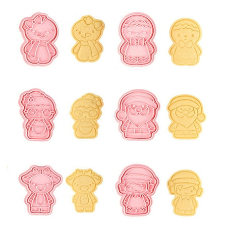 Christmas Cake Chocolate Baking Molds Cookie Cutter