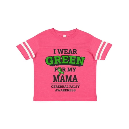 Inktastic I Wear Green for My Mama for Cerebral Palsy Gift Toddler Boy or Toddler Girl T-Shirt
Inktastic I Wear Green for My Mama for Cerebral Palsy Gift Toddler Boy or Toddler Girl T-Shirt