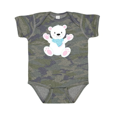 Inktastic Polar Bear White Bear Cute Bear Bear with Scarf Gift Baby Boy or Baby Girl Bodysuit
Inktastic Polar Bear White Bear Cute Bear Bear with Scarf Gift Baby Boy or Baby Girl Bodysuit
