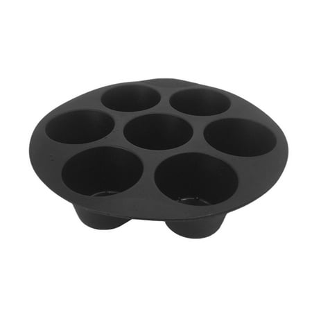 Qesai Silicone Muffin Pan Cupcake Cups 7 Cup Air Fryer Silicone Cupcake Mold for 3.5-5.8 L Air Fryer Accessories Universal Silicone Muffin Cake Cups
Qesai Silicone Muffin Pan Cupcake Cups 7 Cup Air Fryer Silicone Cupcake Mold for 3.5-5.8 L Air Fryer Accessories Universal Silicone Muffin Cake Cups