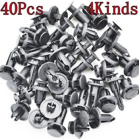 40Pcs Car Plastic Rivet Bumper Fender Retainer Fastener Mud Flaps Push Clips Pin
40Pcs Car Plastic Rivet Bumper Fender Retainer Fastener Mud Flaps Push Clips Pin