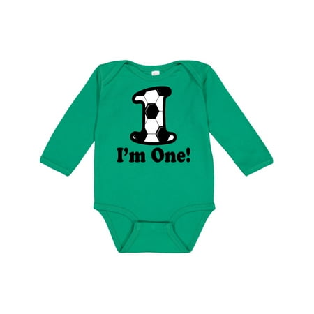 Inktastic First Birthday Soccer 1 Year Old Boy Gift Baby Boy or Baby Girl Long Sleeve Bodysuit
Inktastic First Birthday Soccer 1 Year Old Boy Gift Baby Boy or Baby Girl Long Sleeve Bodysuit