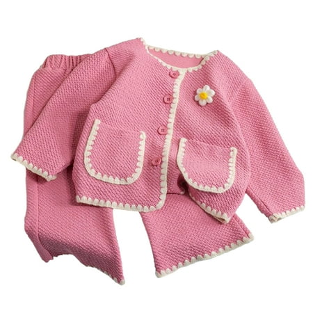 Esaierr Kids Toddler Baby Girls Spring Fall Outfit Long Sleeve Cotton Button Tops Flare Pants 2PCS Cute Clothes Set for 1-6 Years
Esaierr Kids Toddler Baby Girls Spring Fall Outfit Long Sleeve Cotton Button Tops Flare Pants 2PCS Cute Clothes Set for 1-6 Years