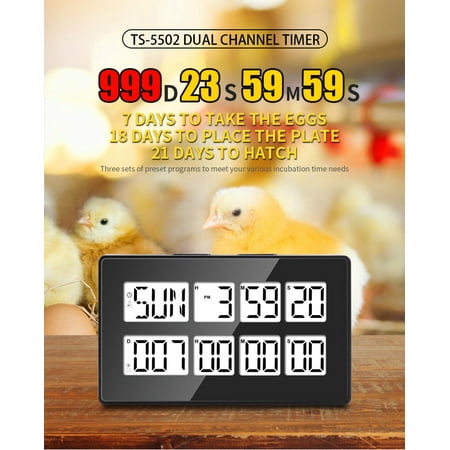 Ovzne Night Light For Kids Night Light Kids Multifunctional Dual-Channel Timer Breeding Hatching Time Reminder Night Light
Ovzne Night Light For Kids Night Light Kids Multifunctional Dual-Channel Timer Breeding Hatching Time Reminder Night Light