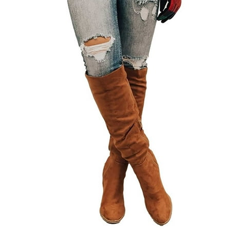EQWLJWE 2022 Booties for Fashion Large Size Boots Women Autumn Long Tube Thick Heel Shoes Boots Zipper Pointed Boots Deals Discount Clearance
EQWLJWE 2022 Booties for Fashion Large Size Boots Women Autumn Long Tube Thick Heel Shoes Boots Zipper Pointed Boots Deals Discount Clearance