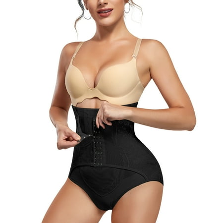 Nebility Tummy Control Panties for Women Shapewear Butt Lifter Short High Waist Trainer Corset Slimming Body Shaper Underwear(Black Medium)
Nebility Tummy Control Panties for Women Shapewear Butt Lifter Short High Waist Trainer Corset Slimming Body Shaper Underwear(Black Medium)