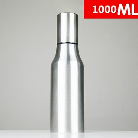 Yannee Oil Can 1000 ML Kitchen Stainless Steel Dust Prevention Leakage Prevention Oil Vinegar Bottle
Yannee Oil Can 1000 ML Kitchen Stainless Steel Dust Prevention Leakage Prevention Oil Vinegar Bottle