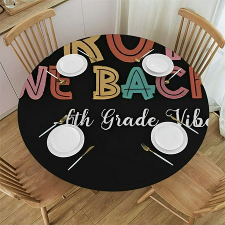HYKY Teacher s Day Round Tablecloth with Elastic Edge 100% Polyester Fiber Multiple Sizes Machine Washable Festive Decoration for Banquet Dining Table 31 -35
HYKY Teacher s Day Round Tablecloth with Elastic Edge 100% Polyester Fiber Multiple Sizes Machine Washable Festive Decoration for Banquet Dining Table 31 -35